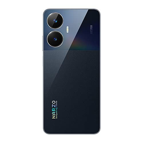Thumbnail: realme narzo N55 Mobile Phone (Prime Black, 4GB+64GB) 33W Segment Fastest Chargi