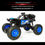 Thumbnail:  Waterproof Remote Controlled Rock Crawler RC Monster Truck, 4 Wheel Drive, 1:1