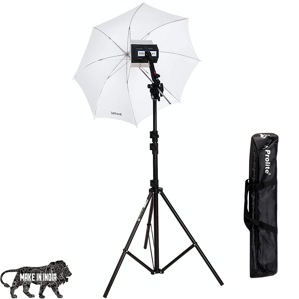 Thumbnail: Prolite Studio B4 Continuous/Video Light Kit with 9 ft Light Stand, B4/Sungun, 