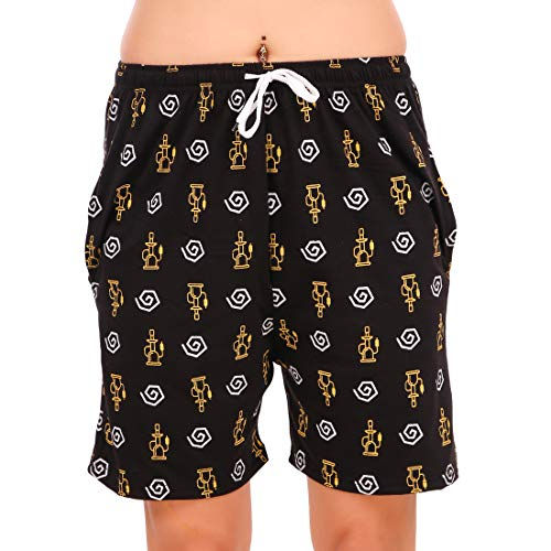 Thumbnail: KIBA RETAIL Printed Cotton Casual/Night Wear Trendy Shorts for Girl's/Women's Co