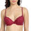 Thumbnail: Spiaty Women's Polyamide Push-Up Underwired Bra Panty Set(SFH051_Pink_32)