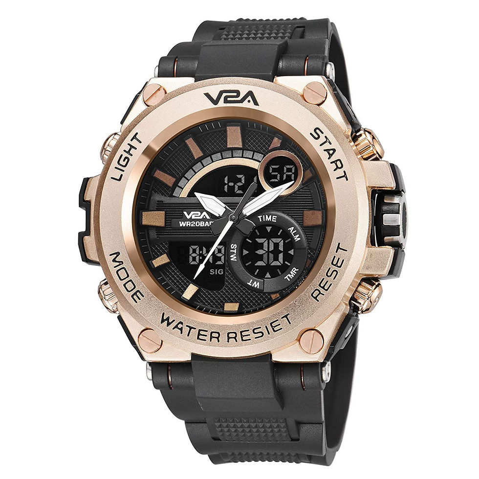 Thumbnail:   Chronograph Analogue and Digital Sports Watch for Men