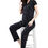 Thumbnail: AV2 Women Cotton Striped Printed Top & Pyjama Nighsuit Set Navy Large 2982
