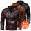 Thumbnail: Water Proof Stand Collar Pu Leather Jacket
