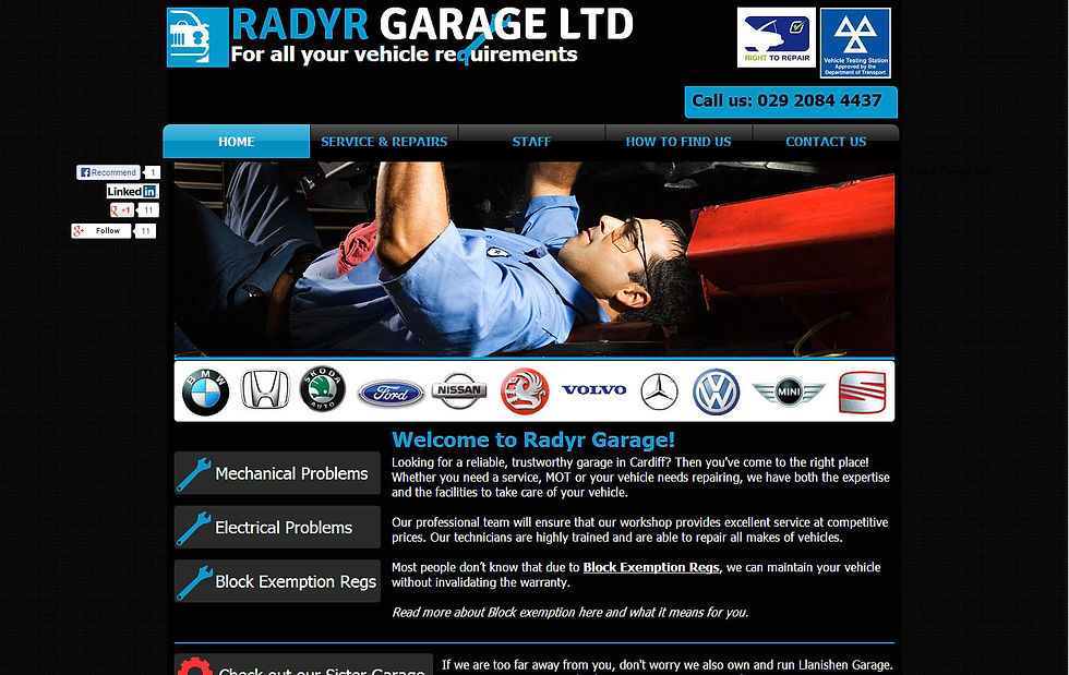 Radyr Garage