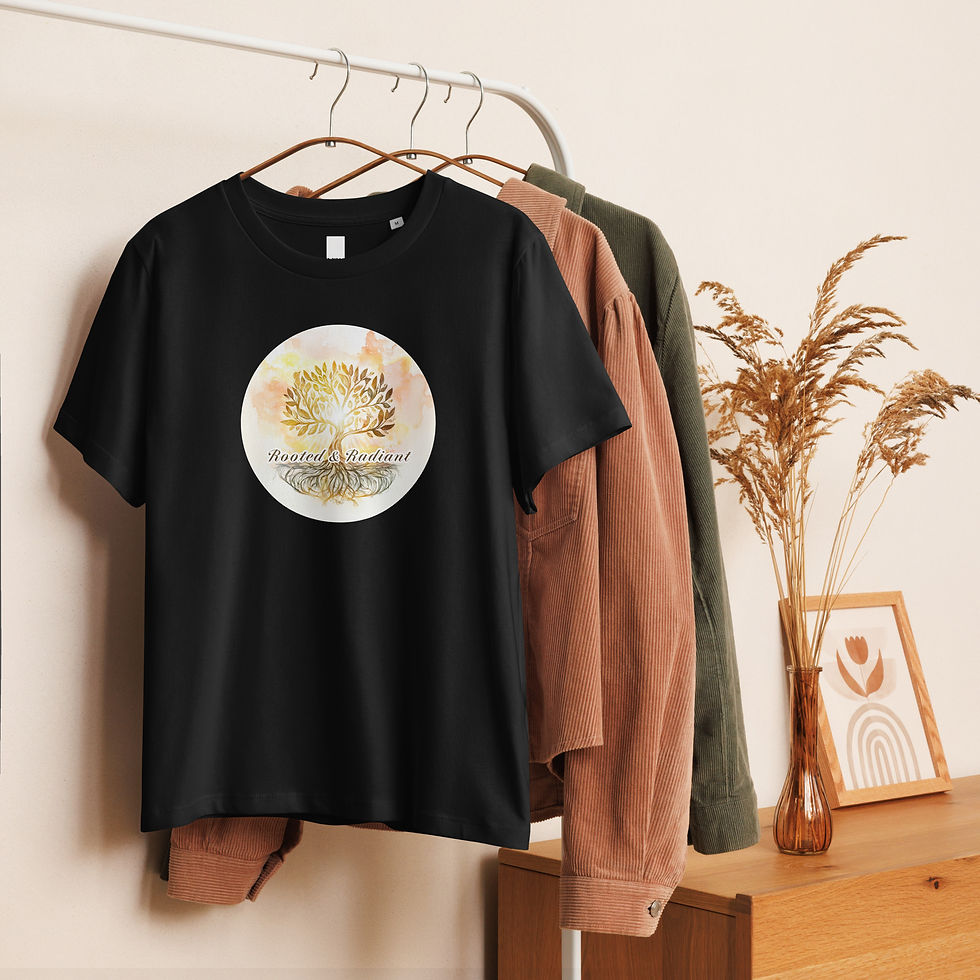 Thumbnail: Rooted & Radiant Tree of Life Organic Women’s T-Shirt