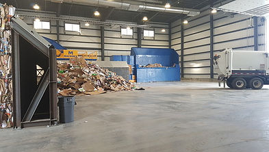 industrial processing building