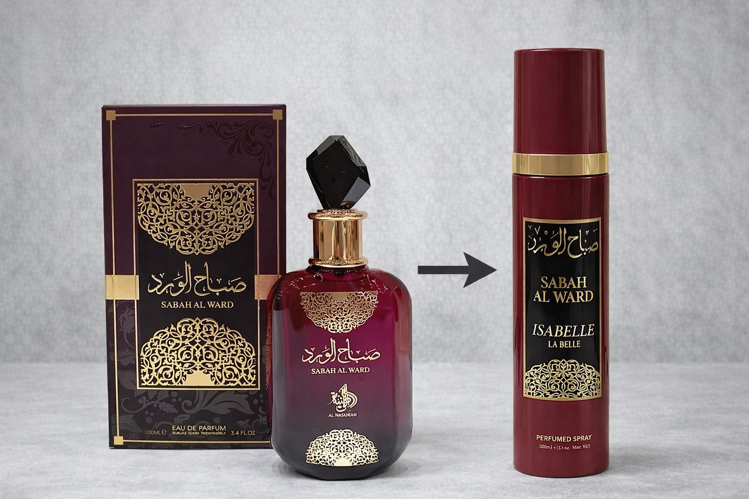 BODY SPLASH  SABAH AL WARD - 300ML