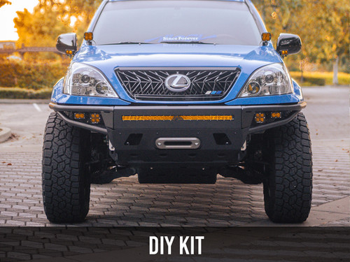 03-09 GX470 APPROACH HYBRID WINCH BUMPER - DIY KIT | Ascend