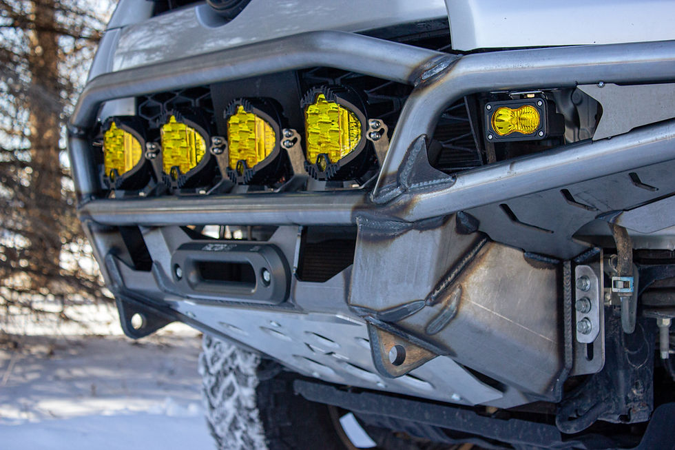 Thumbnail: 2010-24 4RUNNER HI-PRO BUMPER - 6" PODS VERSION