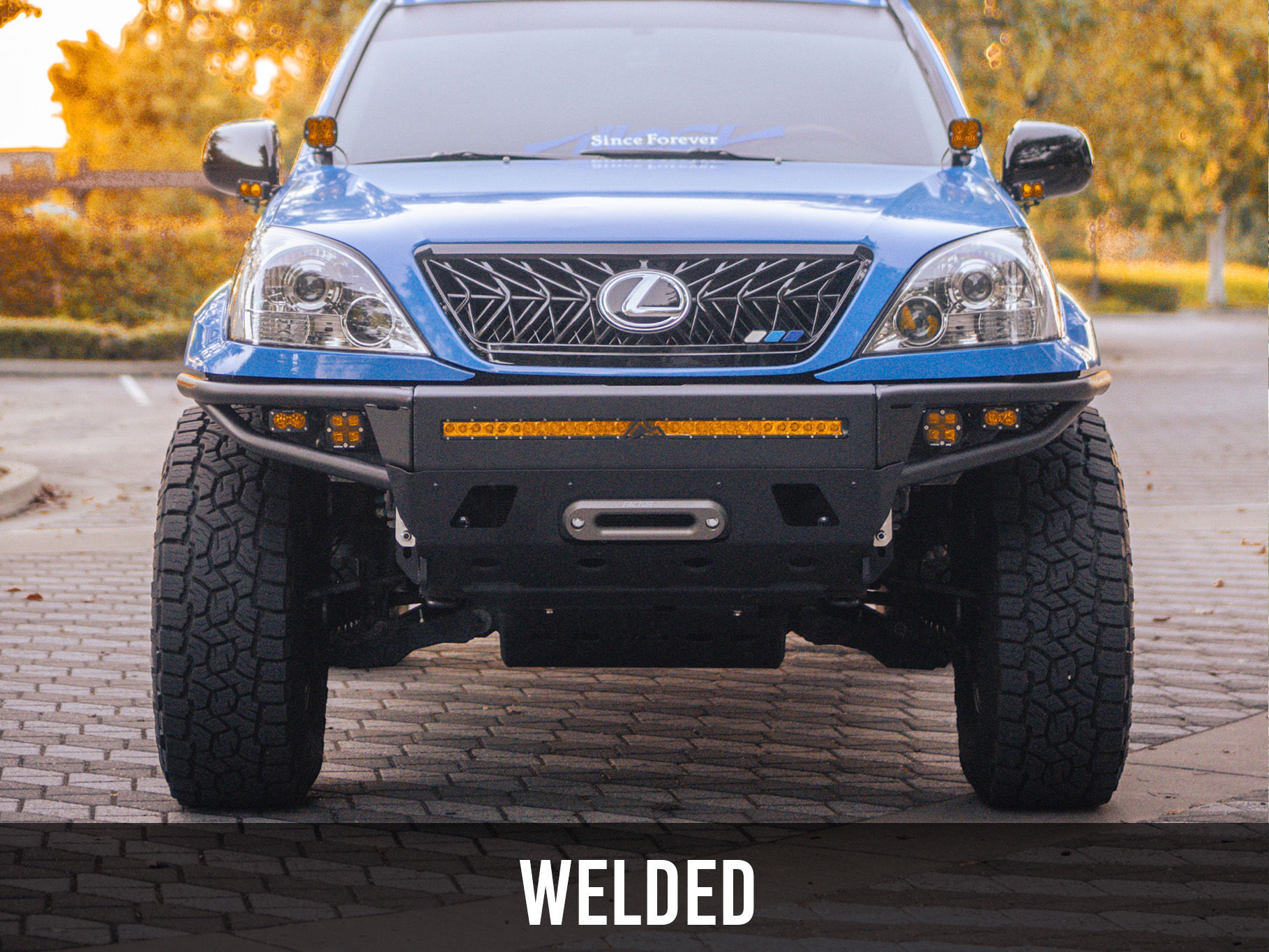 03-09 GX470 APPROACH HYBRID WINCH BUMPER