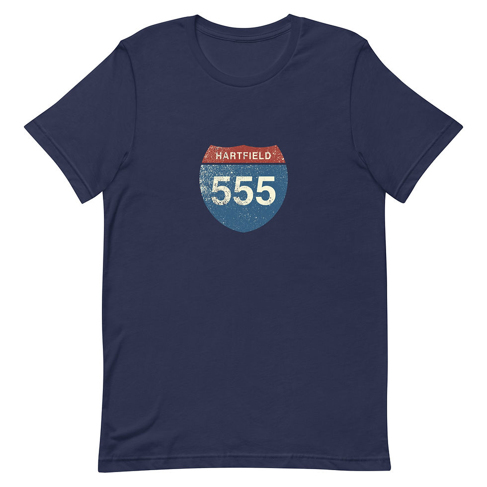 Thumbnail: Interstate 555 Unisex t-shirt