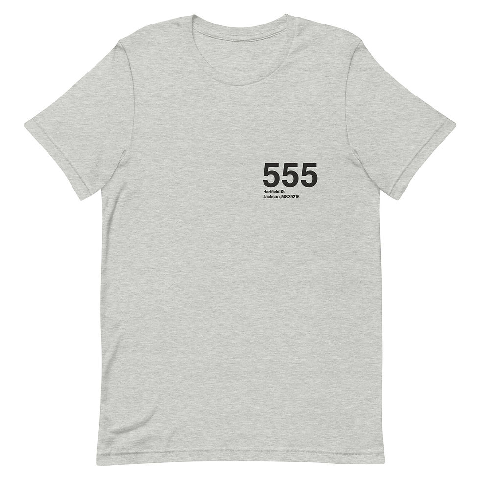 Thumbnail: YANA Street Address Unisex t-shirt