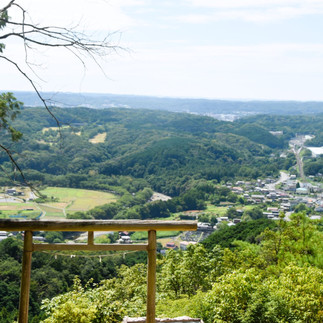 金刀比羅神社より南面展望