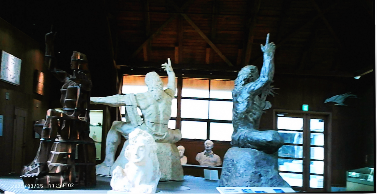 平和祈念像イメージ作品作り	