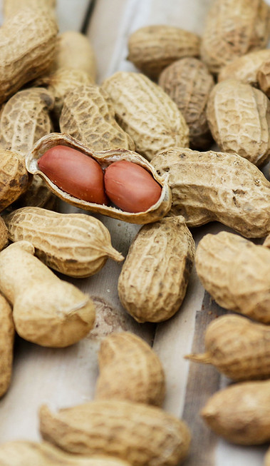 Tas de cacahuètes