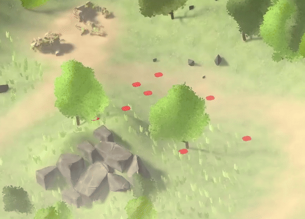 Enemies spawning in random positions wave 2