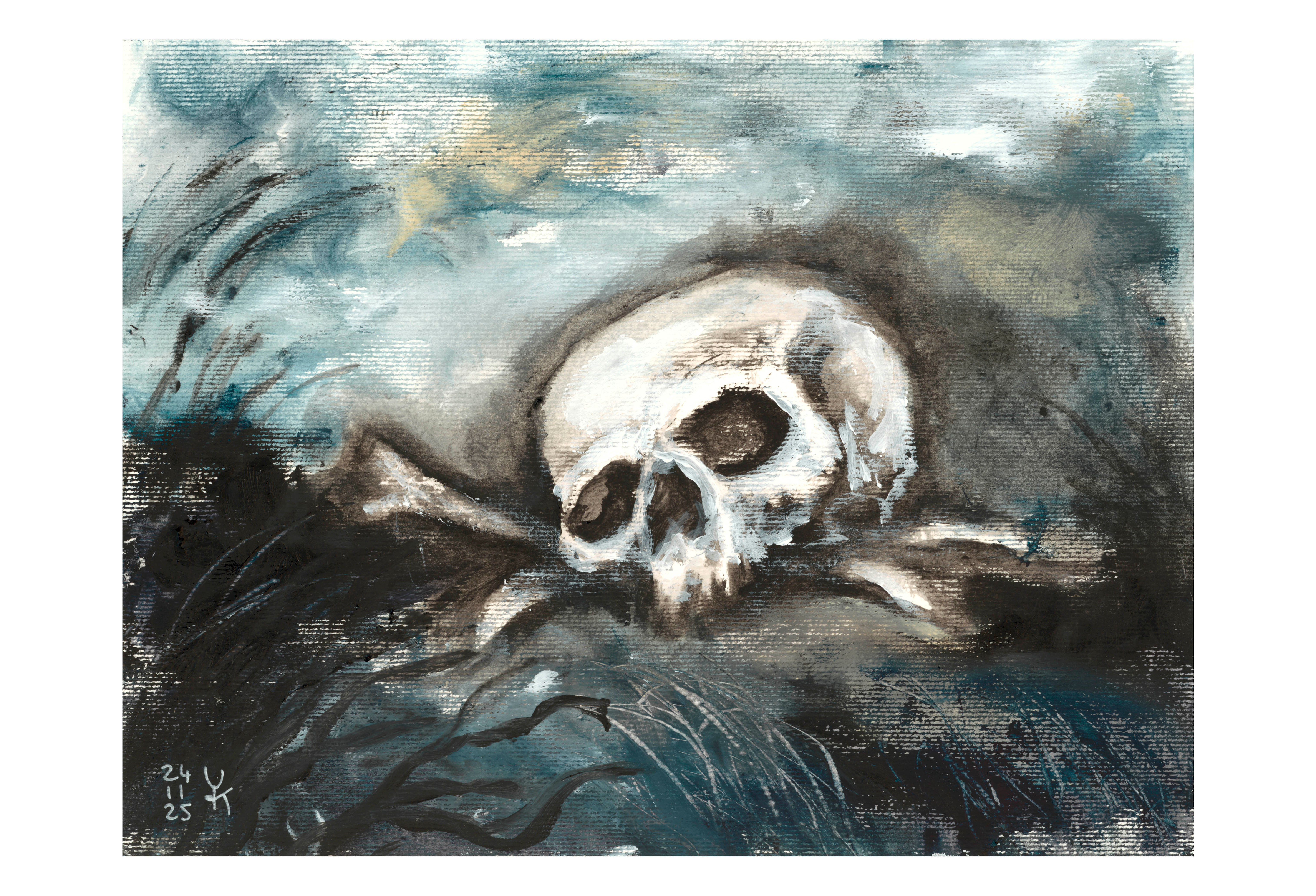 Crâne (Memento mori) Tirage d'art