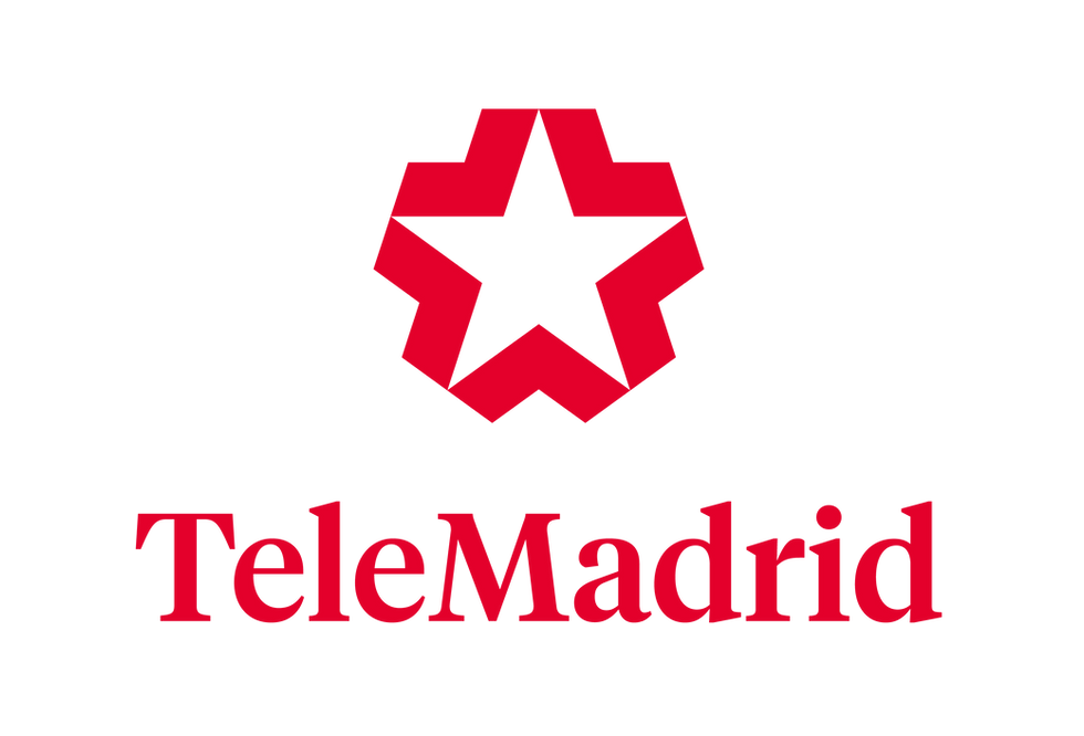 Logo de Telemadrid, estrella roja