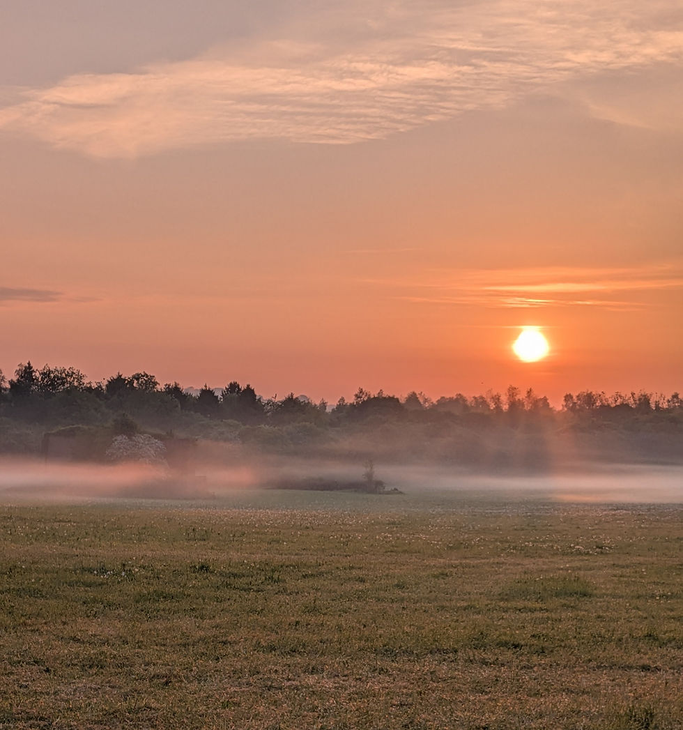 May sunrise - Oldner Barn