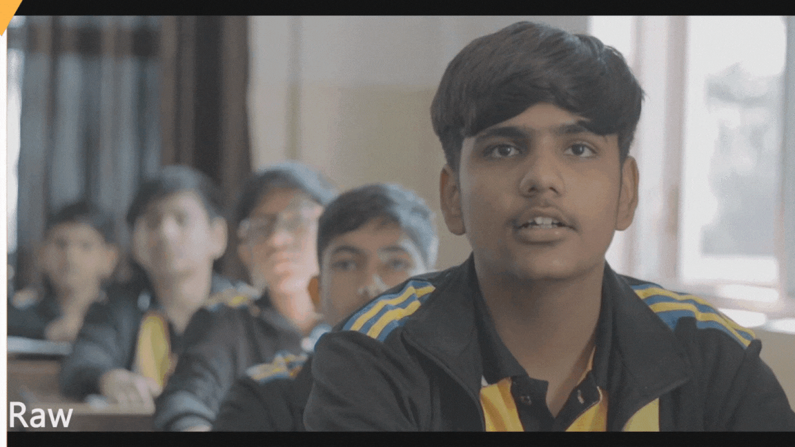 Ad color Grade by film by him