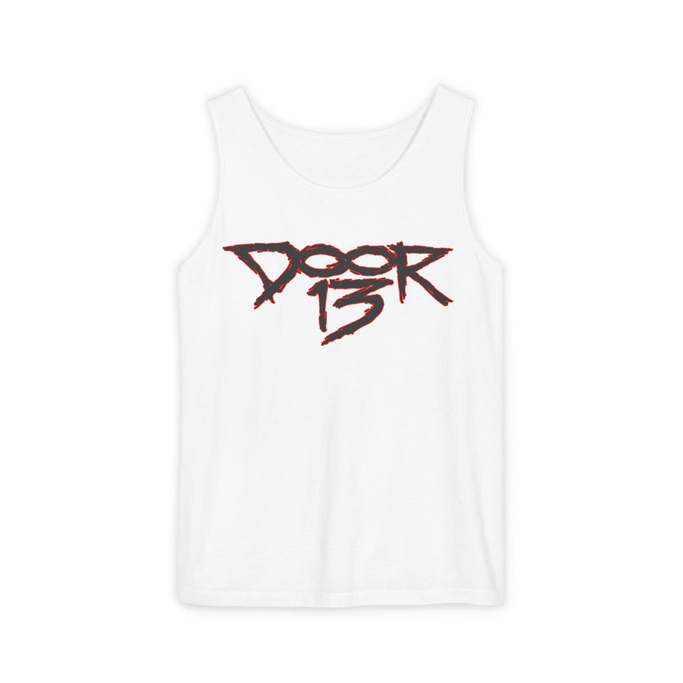 Thumbnail: Stylish Unisex Tank Top - Trendy Door 13 Graphic