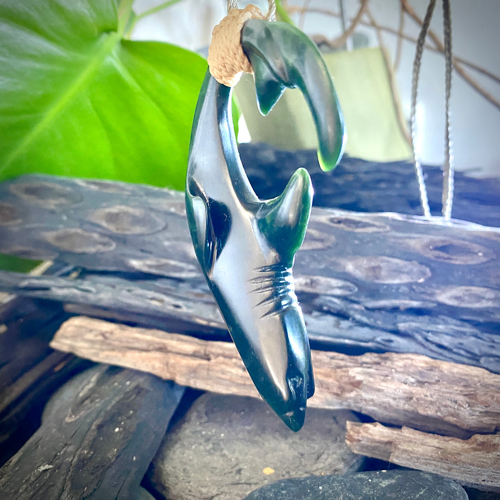 Thumbnail: Shark Mangō Pendant - Made to order