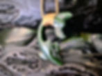 Thumbnail: Shark Pendant - Olive Green cord NZ Jade Greenstone Pounamu
