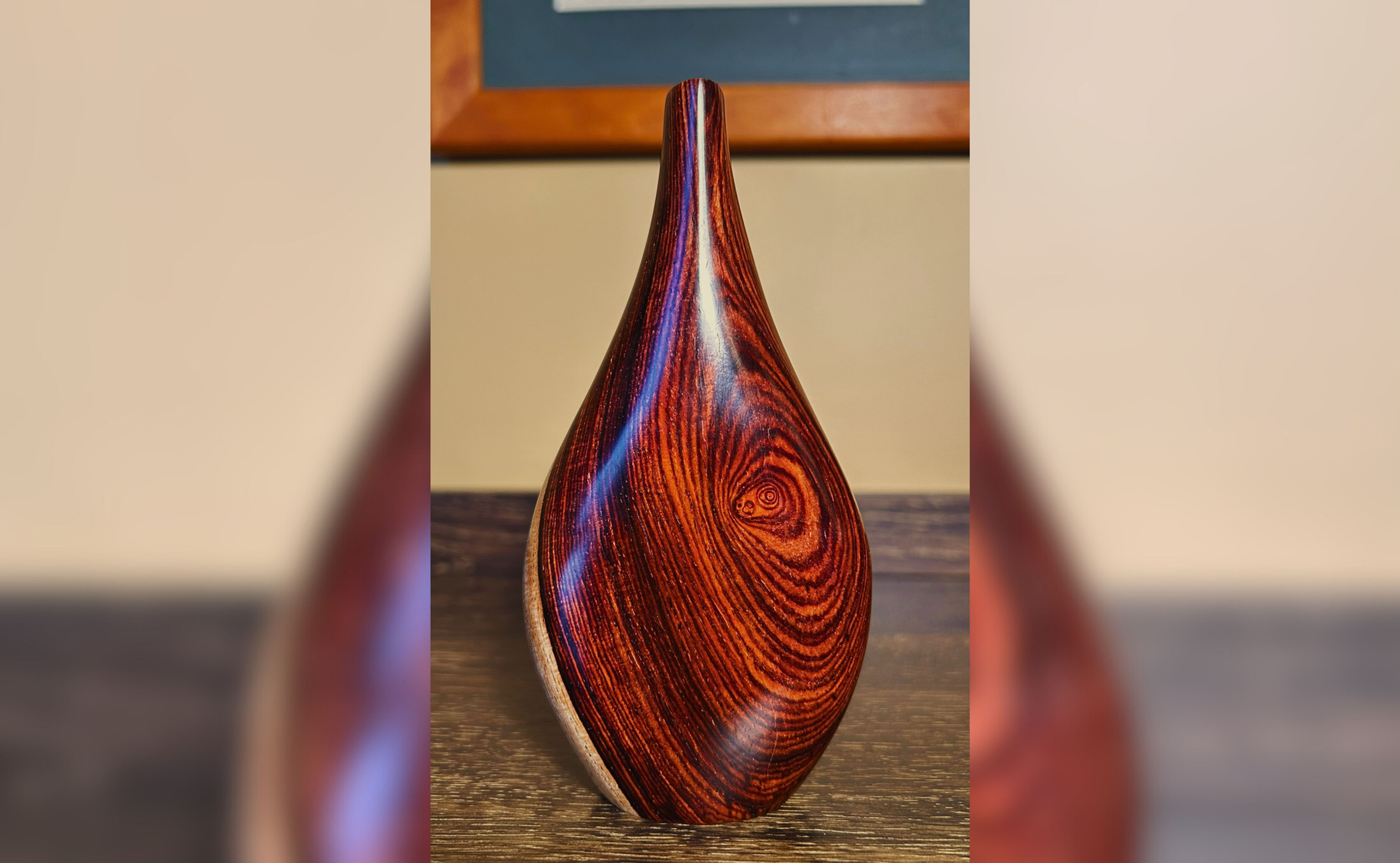 Cocobolo "Raindrop"