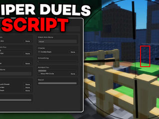 Sniper Duels Script GUI | Silent Aim, Aimbot, Player ESP, Skin Changer