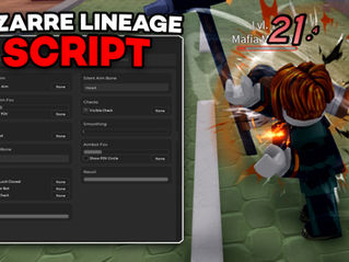 Bizarre Lineage Script GUI | Auto Farm Mobs, Auto Raid, Auto 1v1, Teleport