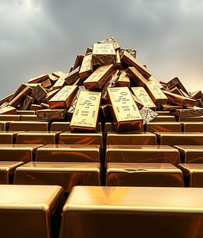 a mountain of bronze bars.jpg