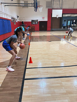 Edgewood Lady Panthers workout