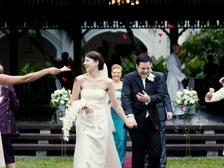 Wedding of Louisa & Keir: A merry gathering in sunny Singapore