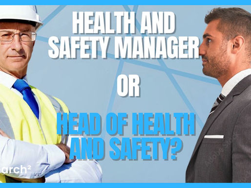"Should I hire a Health and Safety Manager or a Head of Health and Safety?"