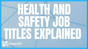 Thumbnail graphic for a guide explaining UK Health and Safety job titles and acronyms.