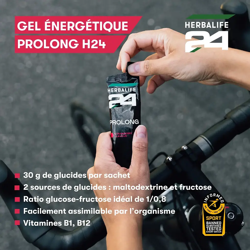 Thumbnail: Herbalife24® Prolong Gels Strawberry Flavor 10 sachets of 45g