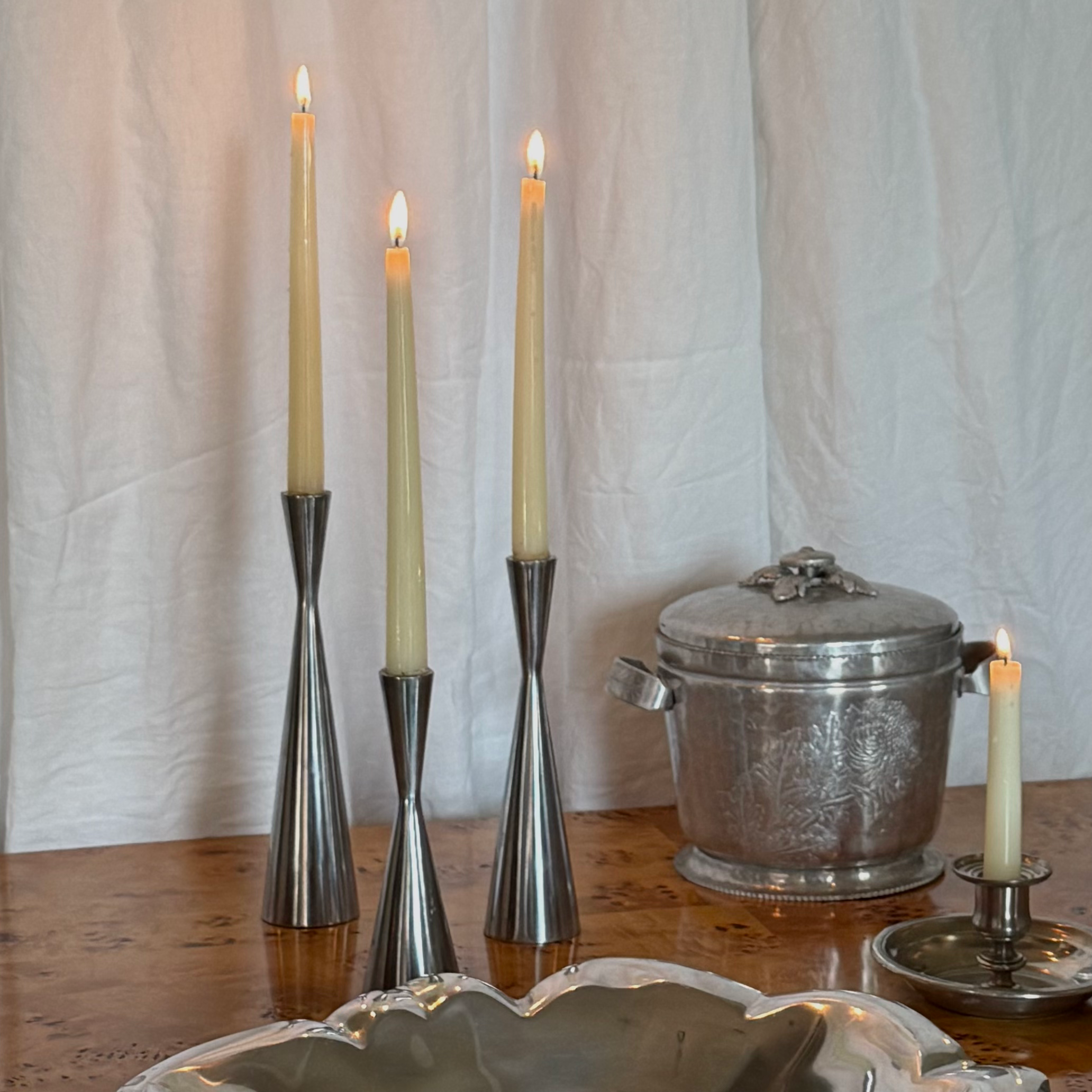 1990s Erika Pekkari for IKEA Candleholder Trio