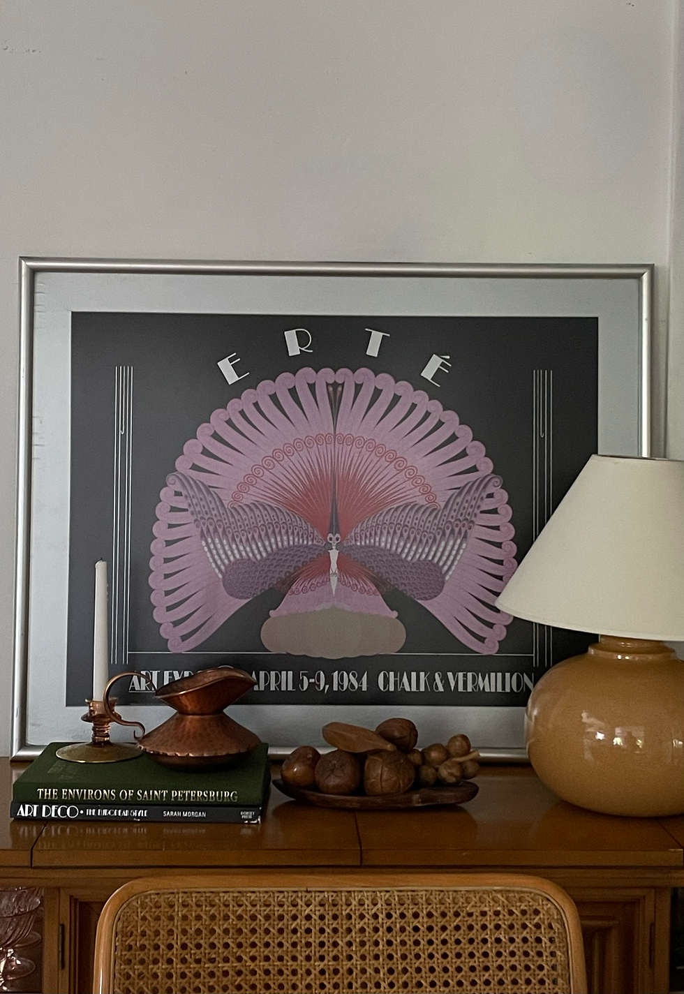 Thumbnail: Rare Erté 1984 Exhibition Poster