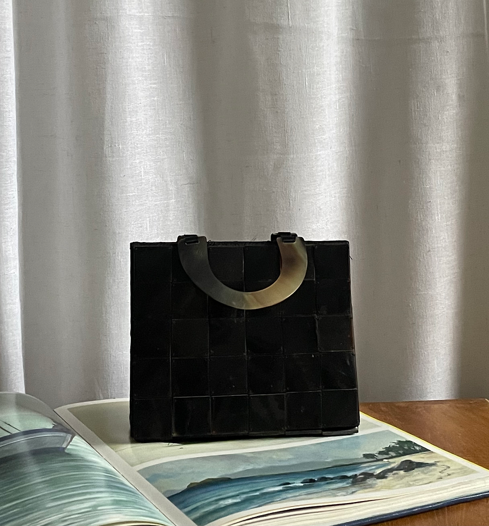 Thumbnail: Vintage Capiz Shell Purse