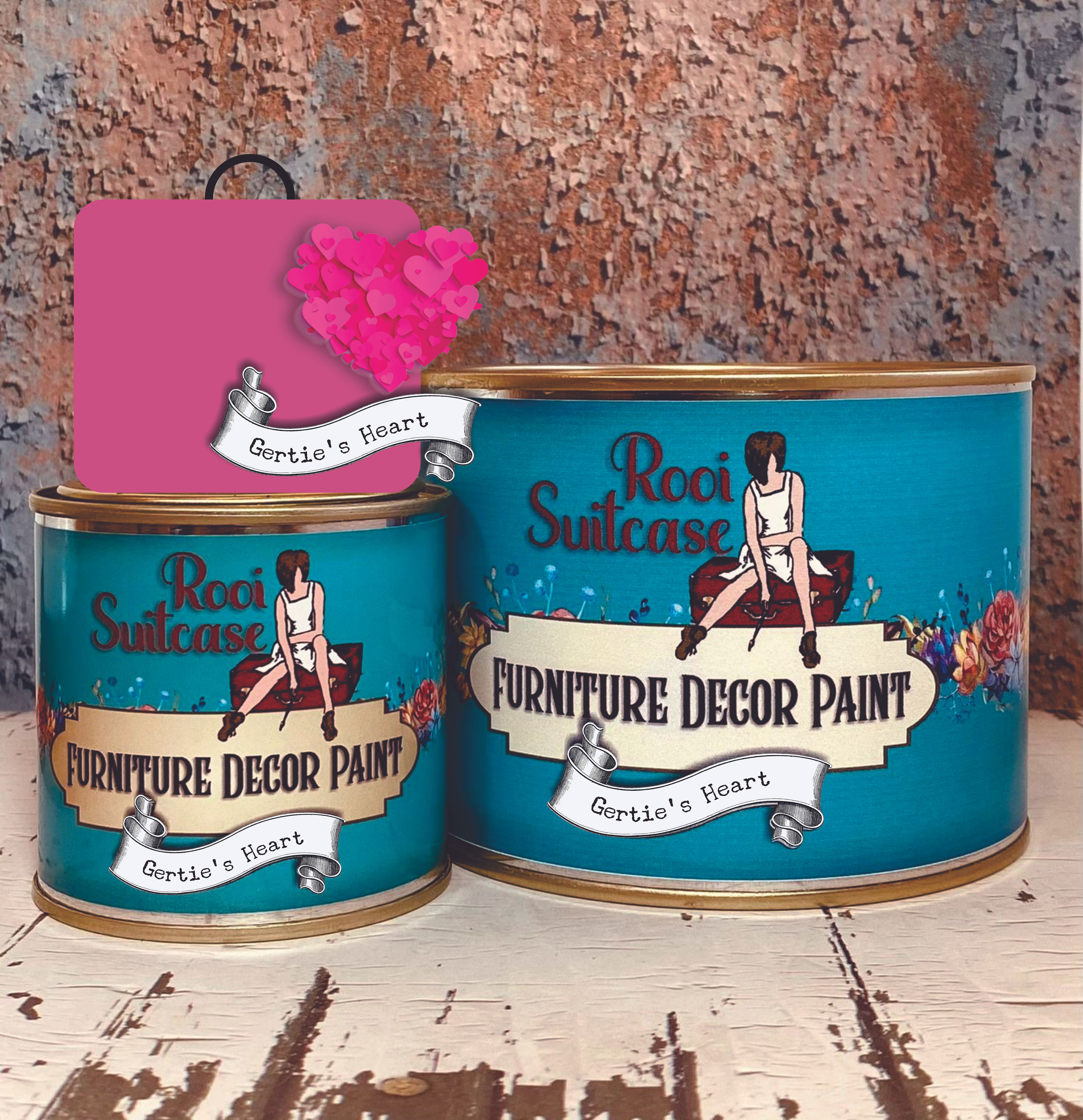 Furniture Decor Paint - Gertie's Heart