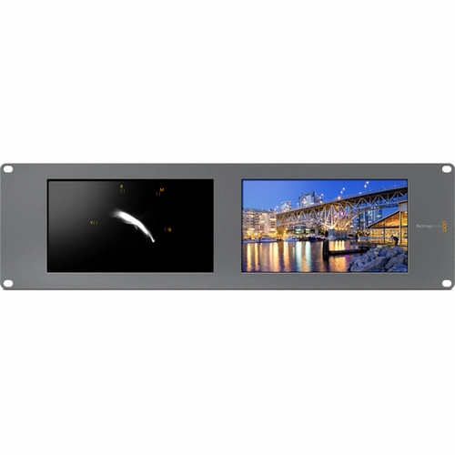 Thumbnail: Blackmagic Design SmartScope Duo 4K Rack-Mounted Dual 6G-SDI Monitors