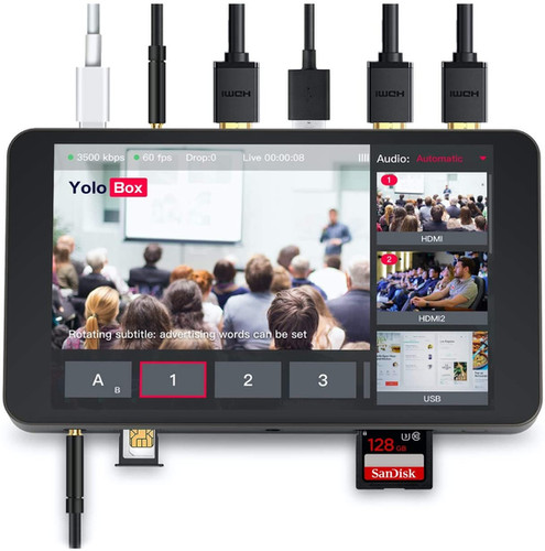 【未開封】YoloBox ポータブルライブストリームスタジオ YoloBox Portable Live Stream Studio | CineArmoury