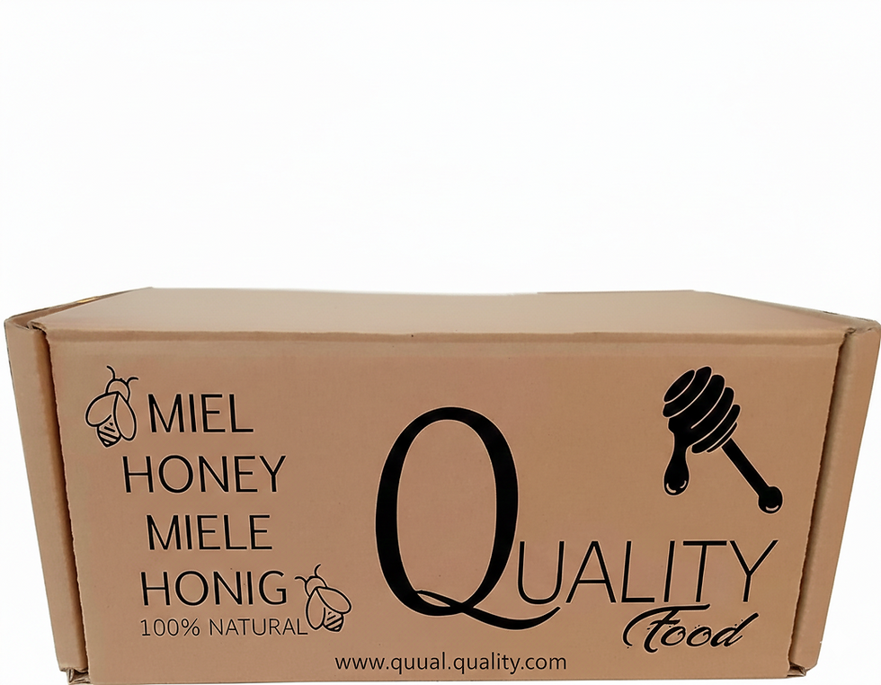 Miniatura: Miel pura de abeja 100%. Miel cruda sin pasteurizar ni calentar. Pack regalo y d