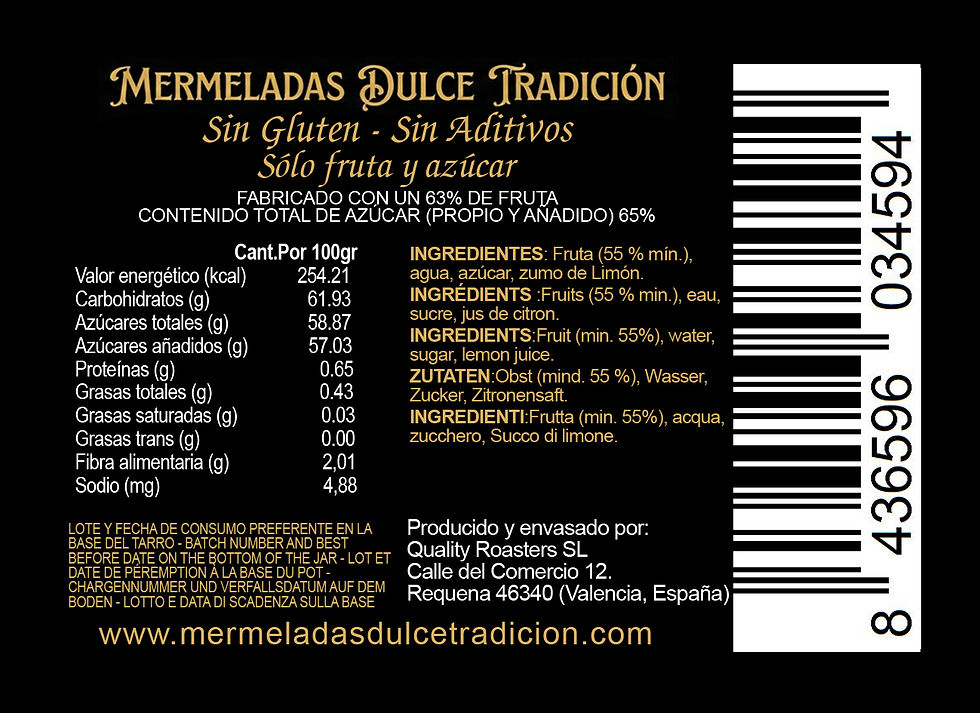 Miniatura: Mermelada de Limón. 400 gr