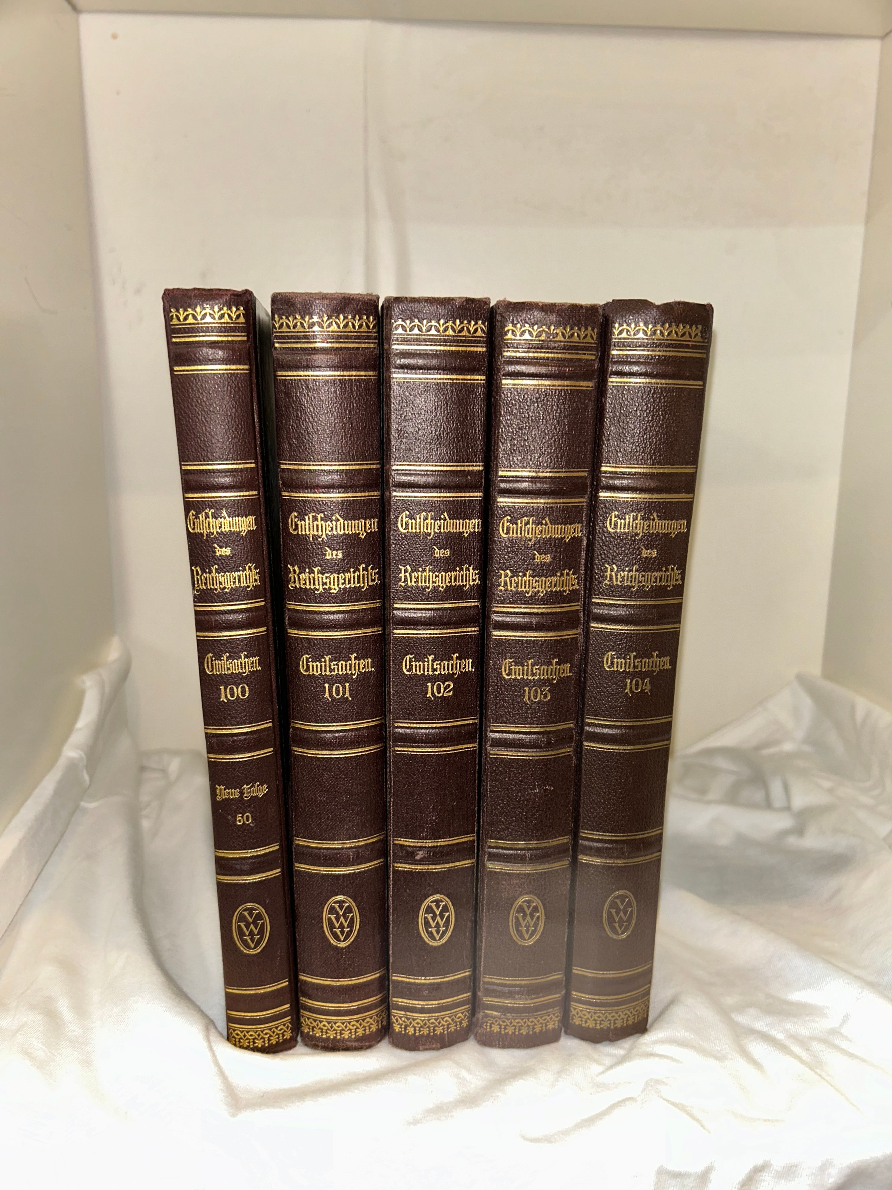 ディスプレイ洋書　ブラウン5冊セット(A105)