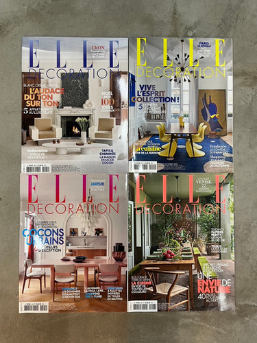 洋雑誌 ELLE DECORATION インテリア(A80) | 西村文生堂 ディスプレイ