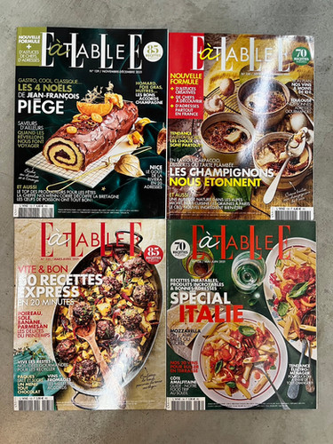 洋雑誌 ELLE a TABLE フード/料理(A75) | 西村文生堂 ディスプレイ