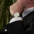 Black and White Dress watch from Broad & Swan
