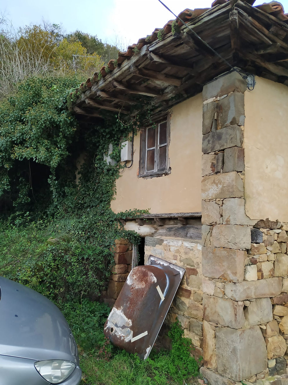 Fachadas, estado inicial